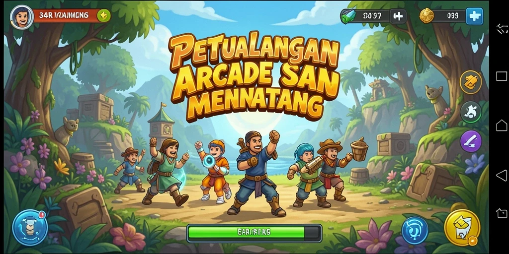 Gameplay 34R yang mendebarkan dengan rintangan menarik.