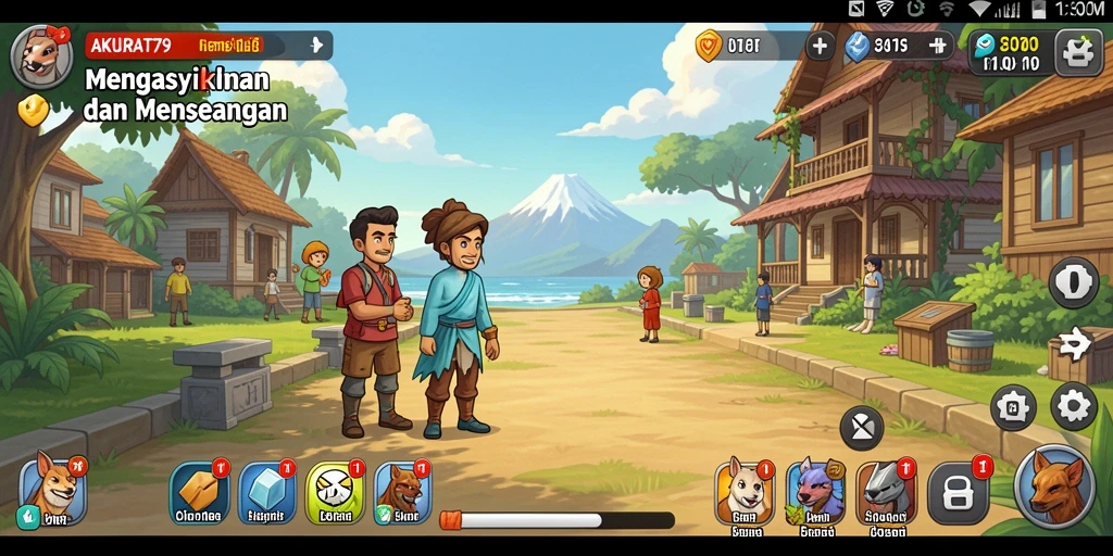 Tampilan gameplay AKURAT79 yang menarik dan interaktif.