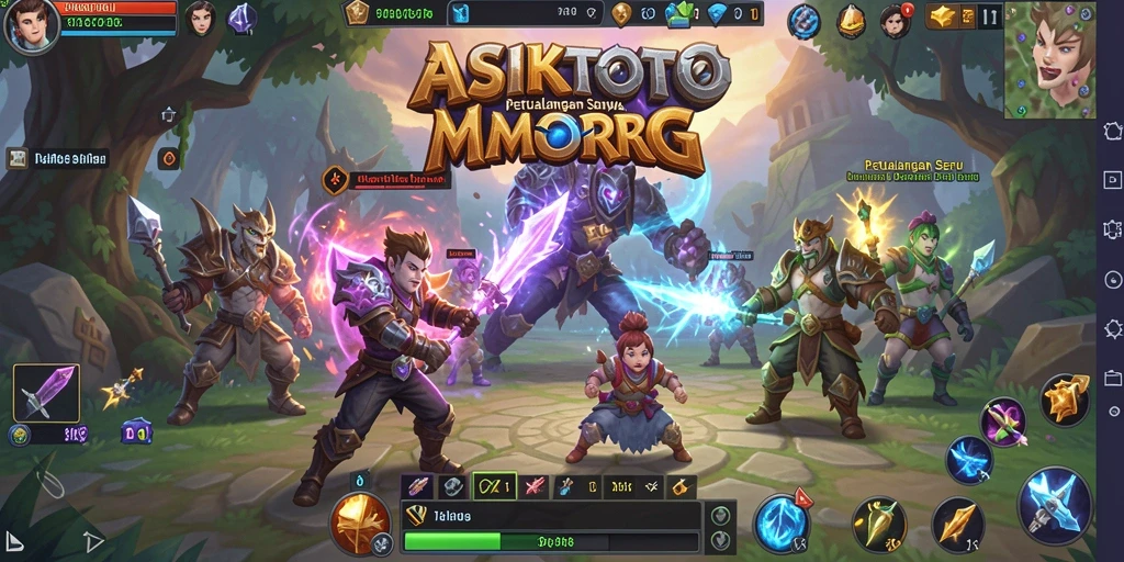 Gameplay seru ASIKTOTO dalam dunia MMORPG yang menakjubkan.
