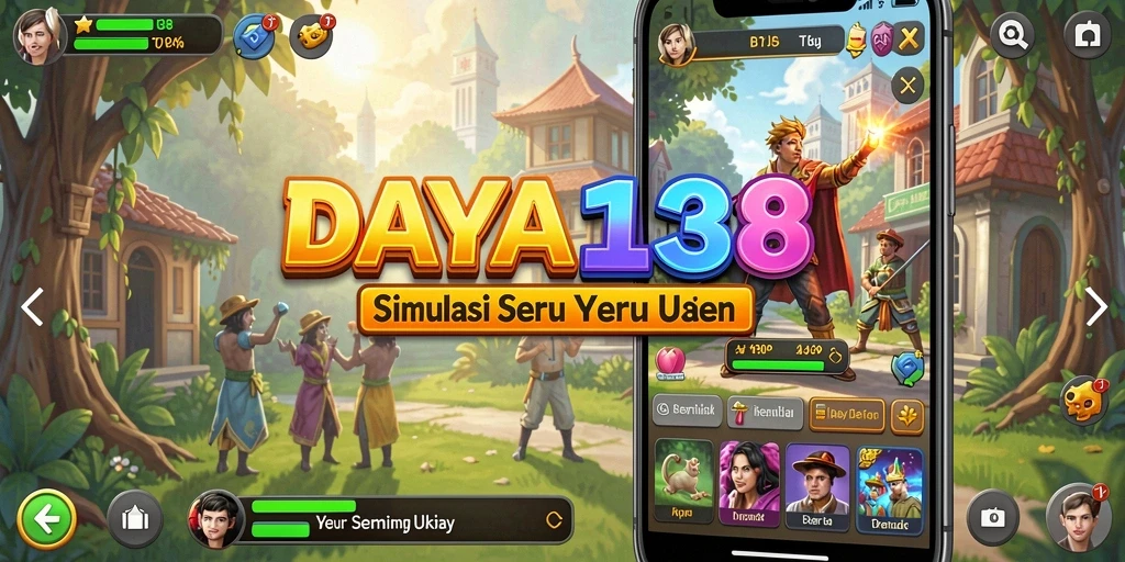 Screenshot gameplay DAYA138 menampilkan momen seru dalam simulasi.