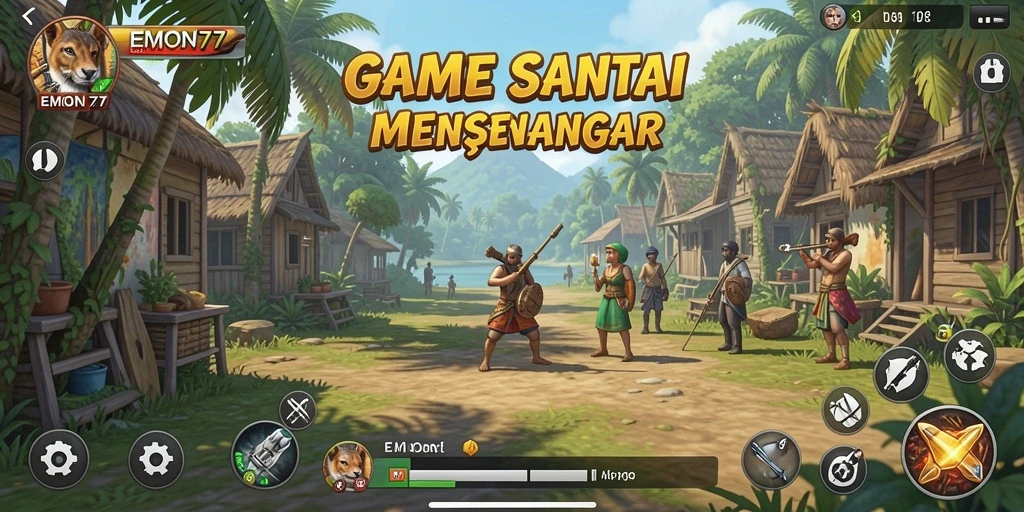 Gameplay seru dengan karakter lucu dan tantangan menarik.