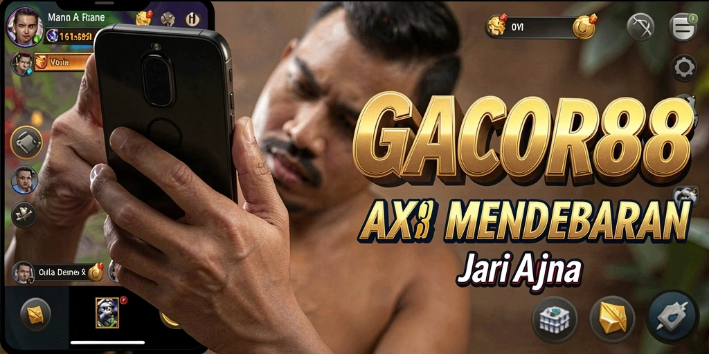 Tampilkan momen seru di dalam game GACOR88 dengan aksi laga yang intens.