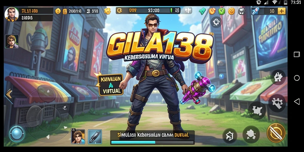 Tampilan gameplay menarik dalam GILA138 dengan berbagai aktivitas simulation.