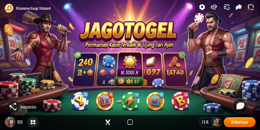 Tampilan gameplay JAGOTOGEL yang menarik dan mengasyikkan.