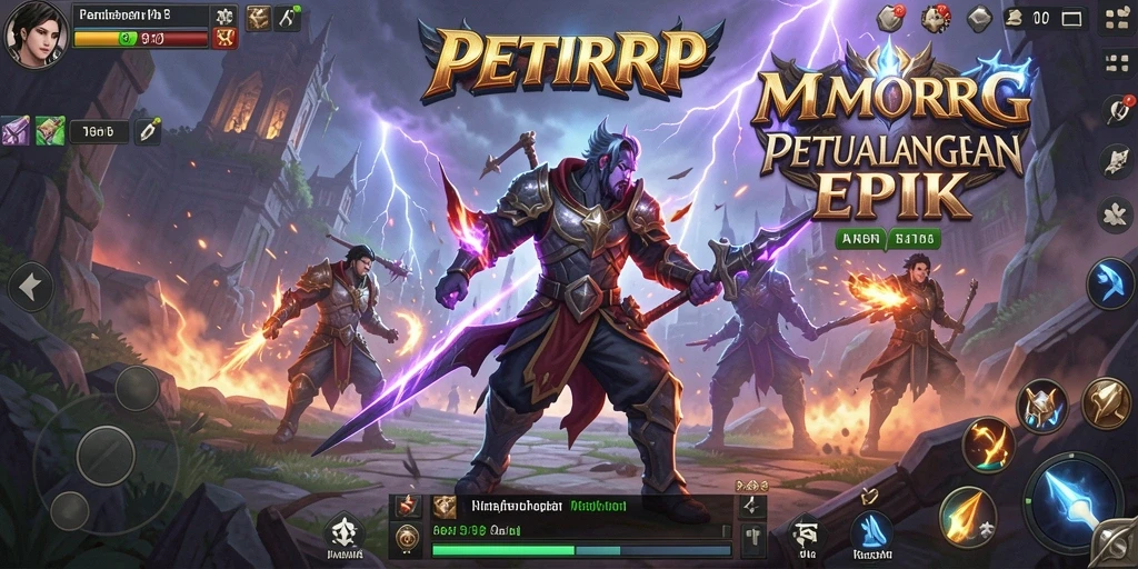 Tampilan menarik dari gameplay PETIRRP yang penuh aksi.