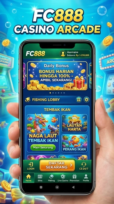 Beragam pilihan aplikasi di katalog fc888.